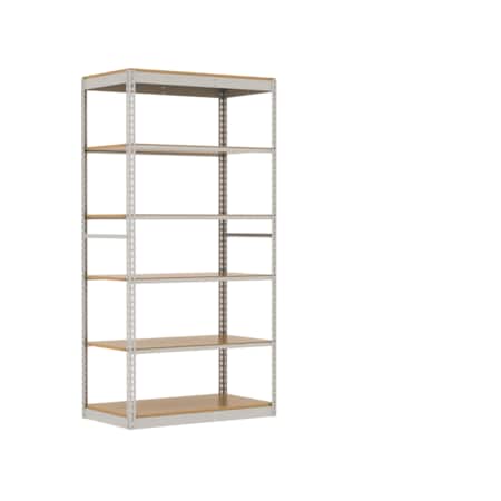 Borroughs Mist Gray Rivet-Span Double Rivet Low Profile Shelf Extra Shelf Level, BL4218LP-161